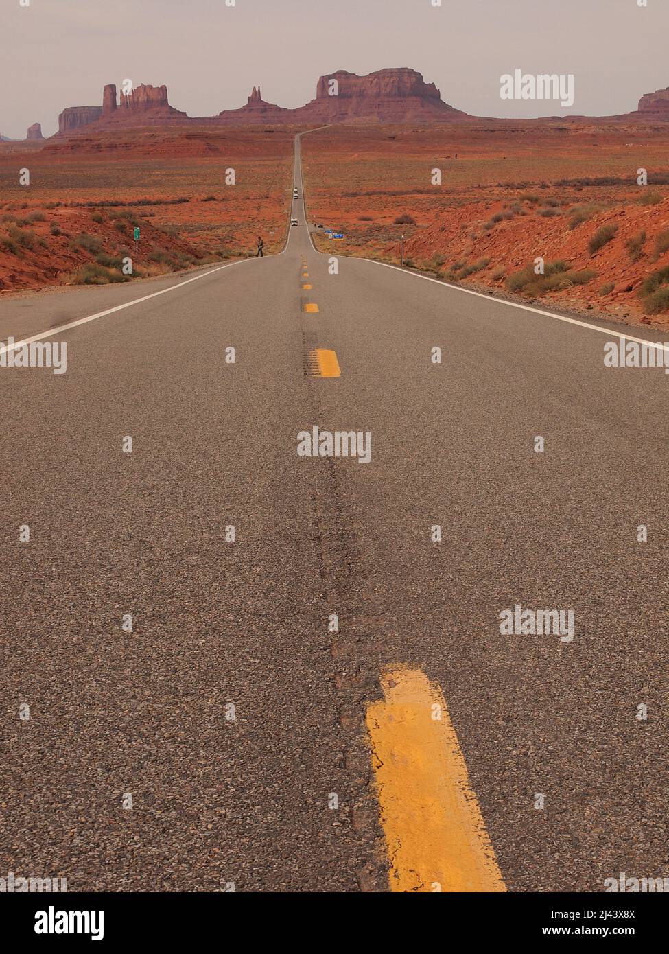 Monument Valley in northern Arizona and southern Utah in the Navajo