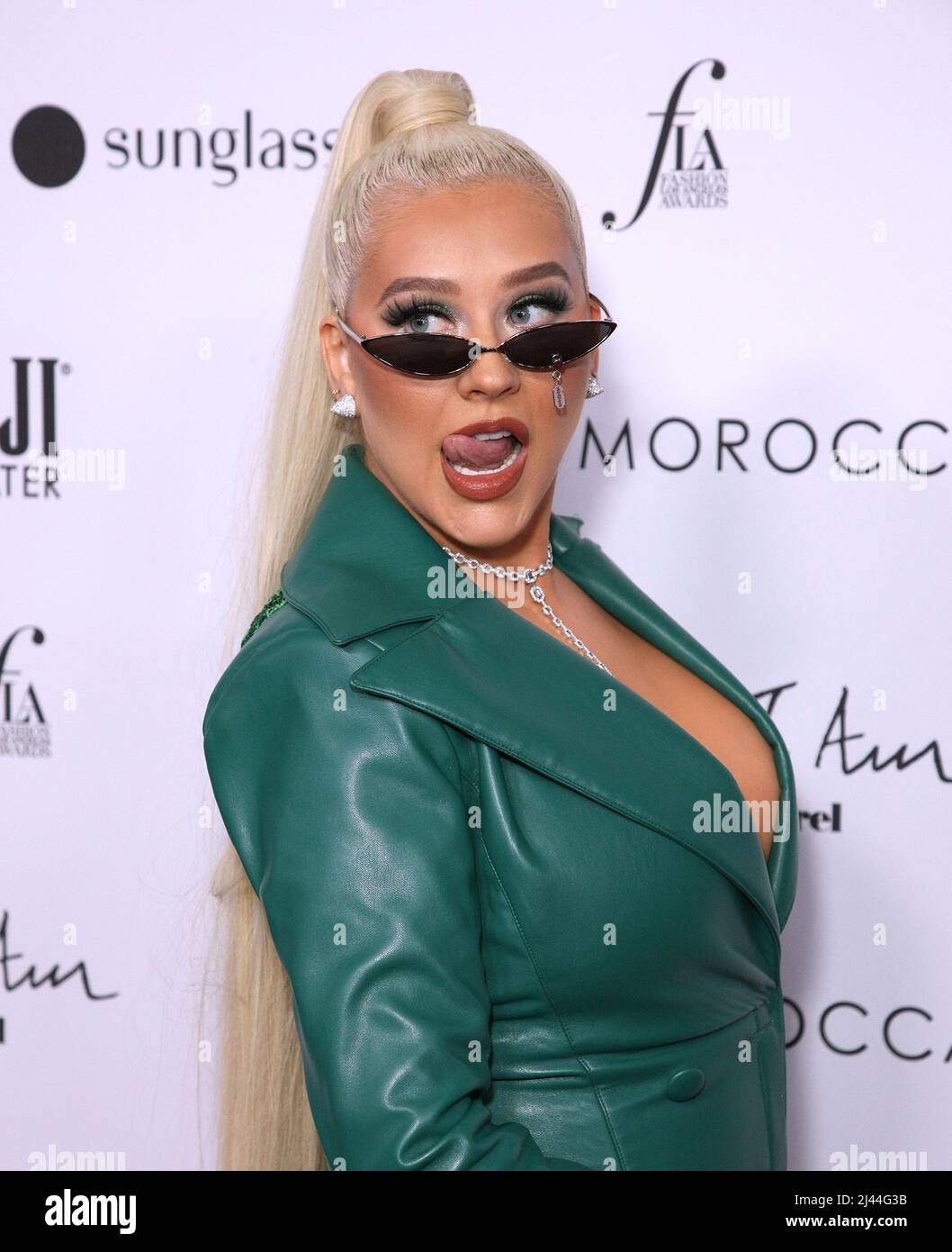Christina aguilera 2022 hi-res stock photography and images - Alamy