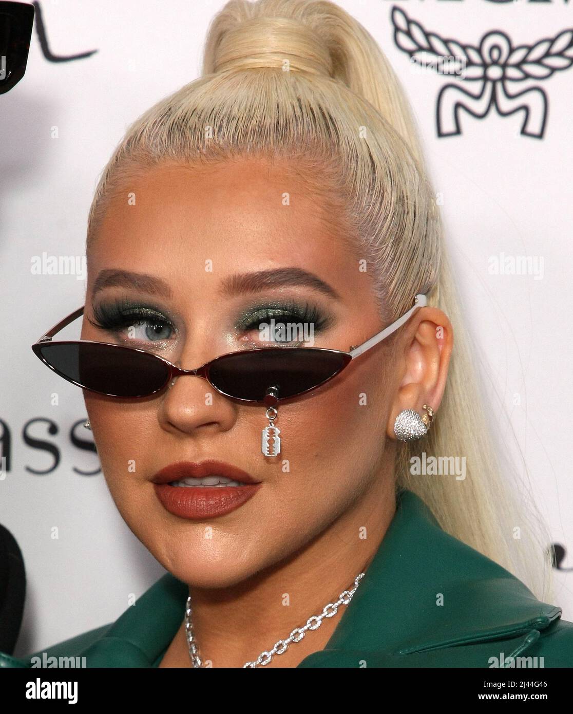 Christina aguilera 2022 hi-res stock photography and images - Alamy