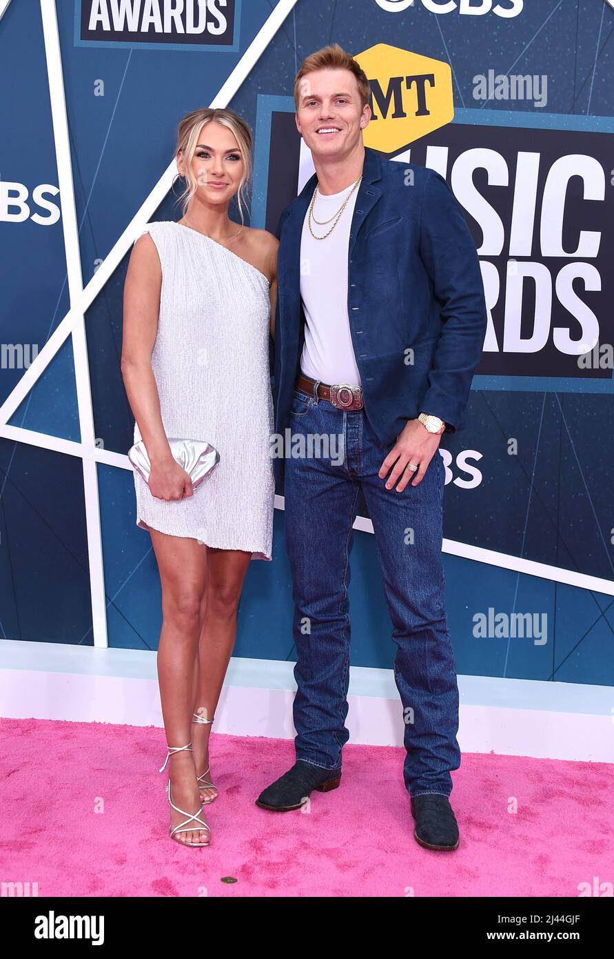 Nashville, USA. 12th Apr, 2022. Parker McCollum and Hallie Ray Light at