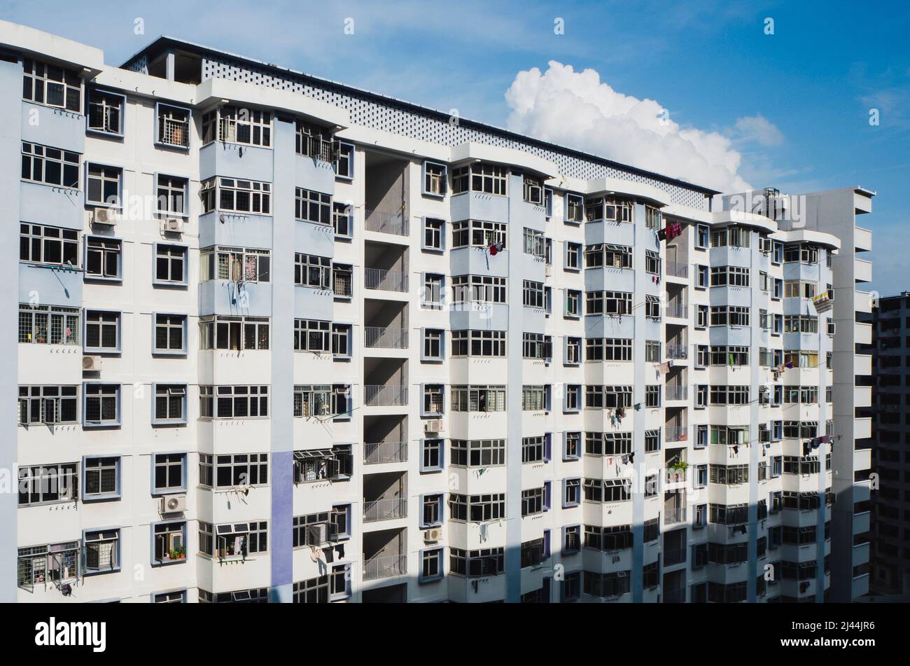 Public housing apartments in Singapore Stock Photo Alamy