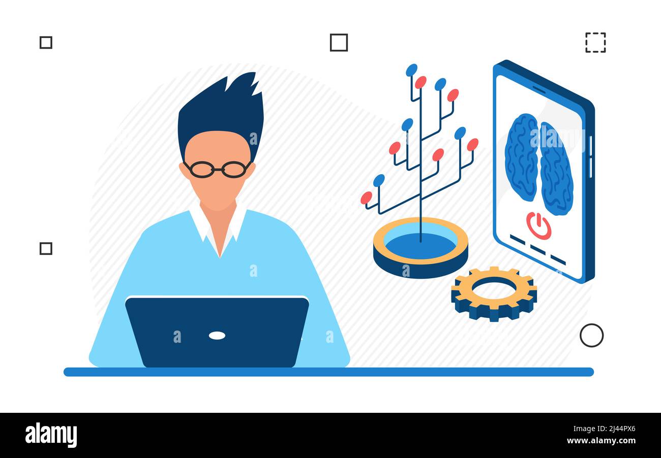 Smart data center centralized large amount of information. Collecting