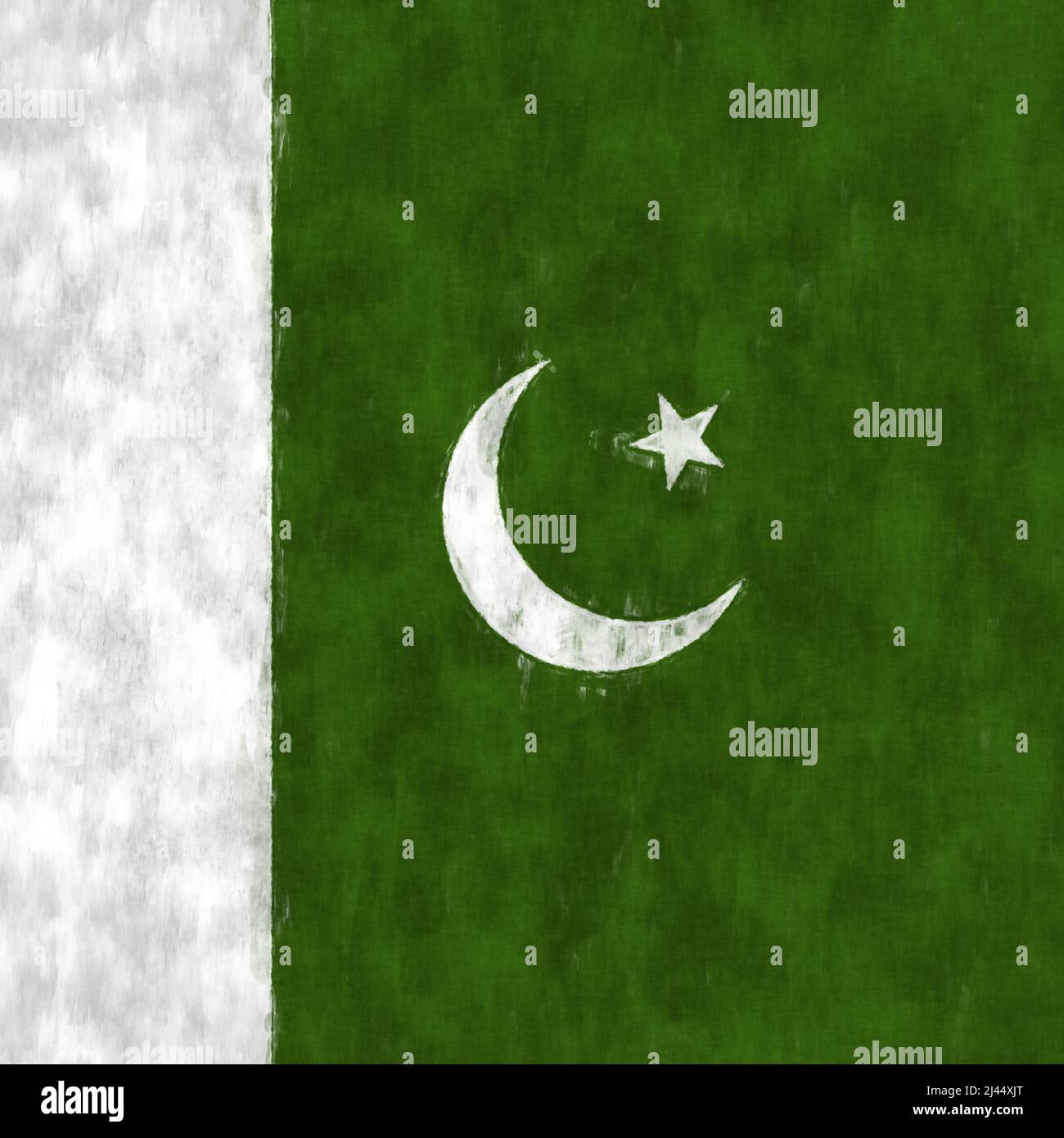 Pakistan Flag Colouring Pages - Free Colouring Pages