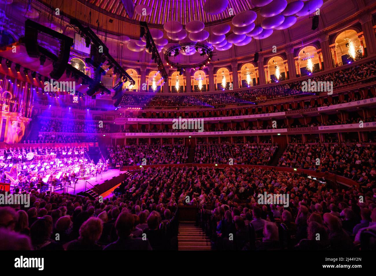London, UK. 11 April 2022. The Royal Philharmonic Orchestra and the