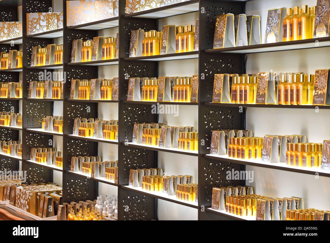 Parfüm, Parfümproduzent, Fragonard, Grasse, Var, Provence, Südfrankreich, Frankreich Stock Photo
