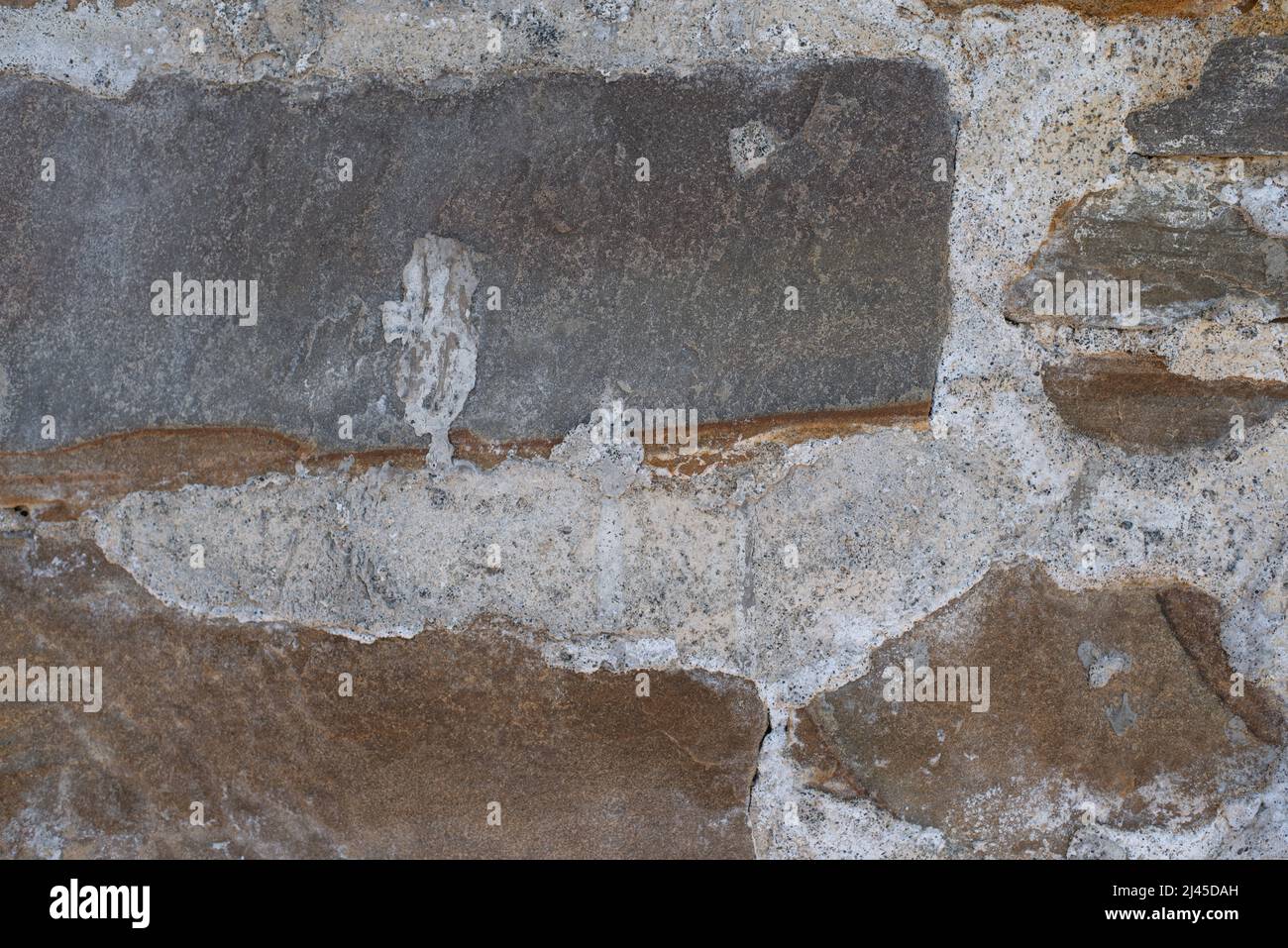 Stone masonry wall texture backgound. close up Stock Photo