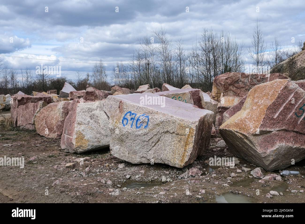 Open pit mining consequences hi-res stock photography and images - Alamy