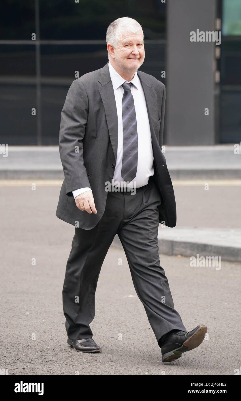 Noel Corry, 53, arrives at Southwark Crown Court in London, where the