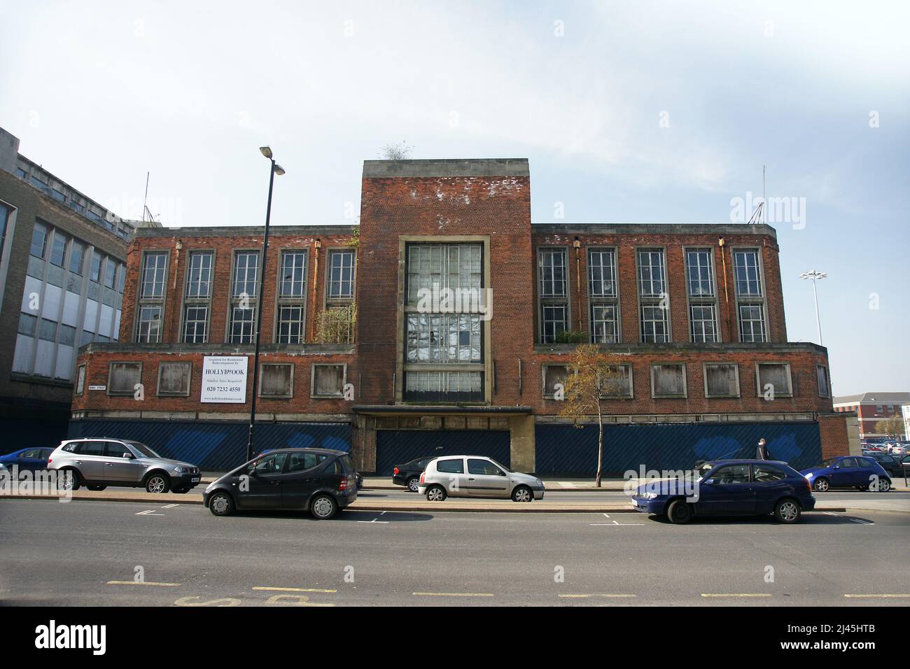 Albion Square development project. Kingston Upon Hull. demolition and redevelopment of former Edwin Davis department store at Bond Street, Hull Stock Photo