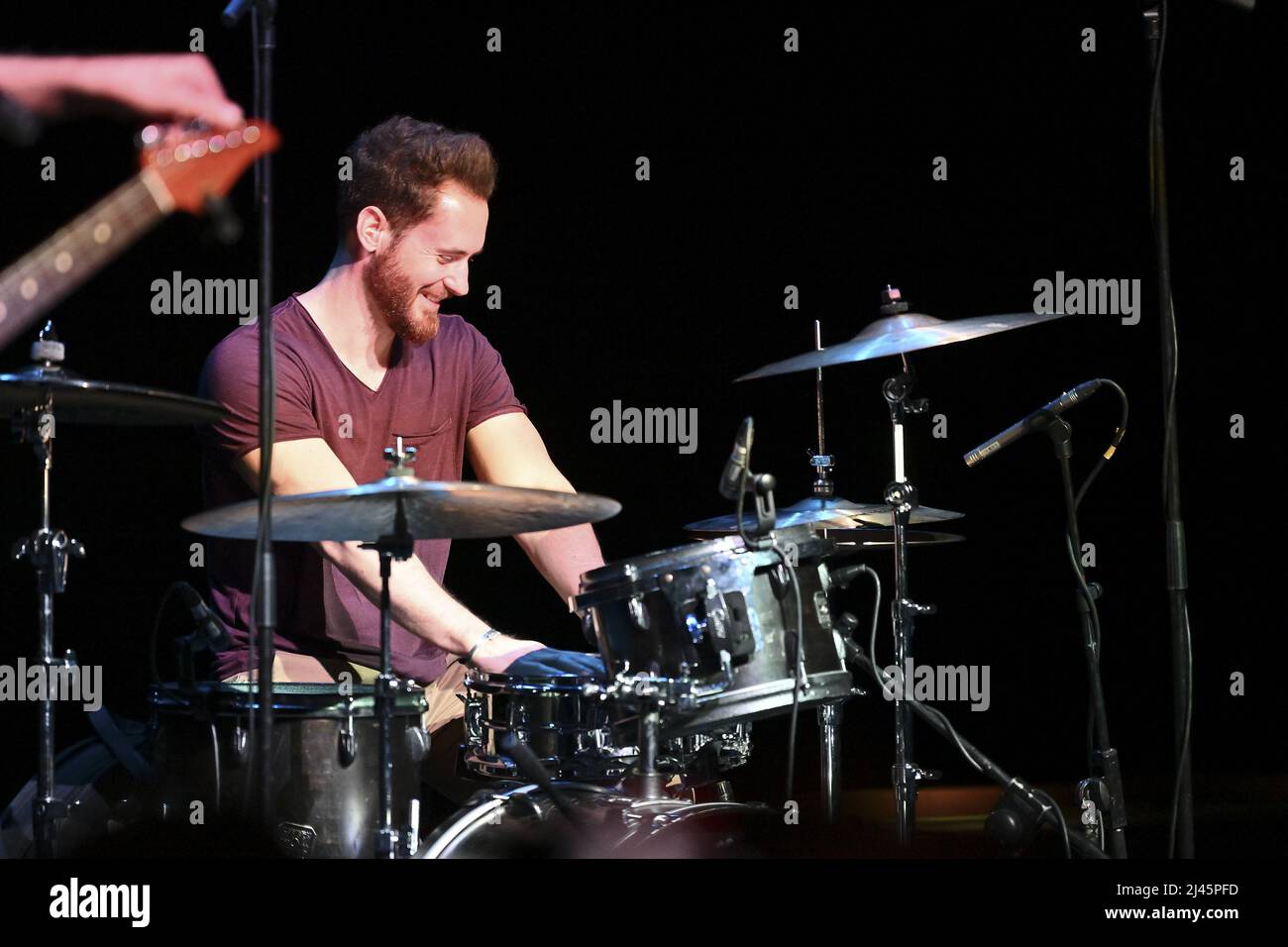 April 11, 2022, Rome, Italy: Archibald Ligonniere live during the ...