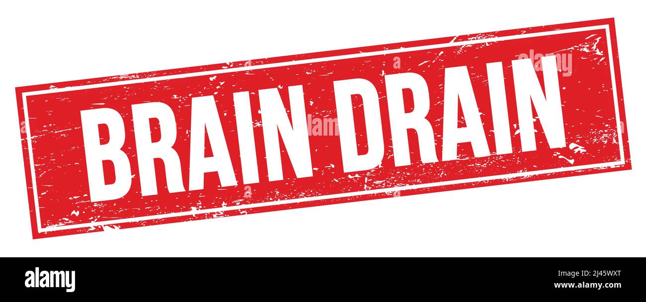 Brain drain word hi-res stock photography and images - Alamy