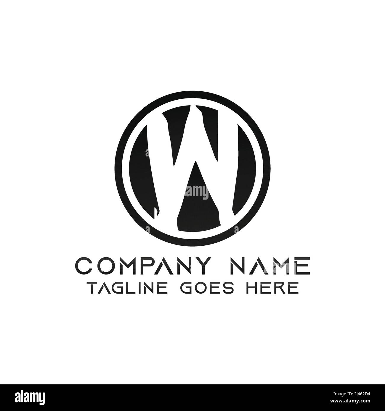 Letter W logo design template. This logo is very suitable for any kind ...