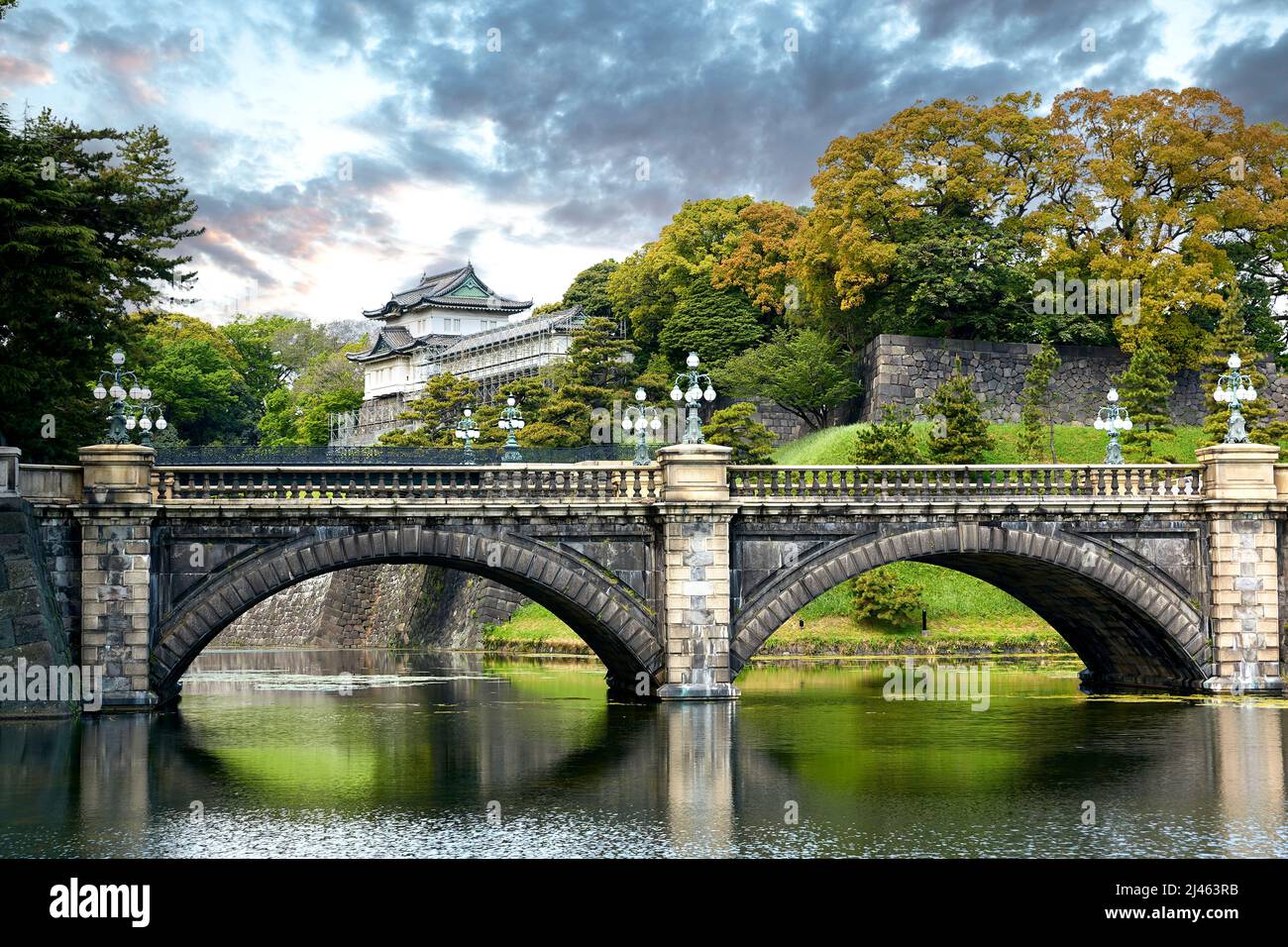 Japan. Tokyo. The Royal Palace Stock Photo