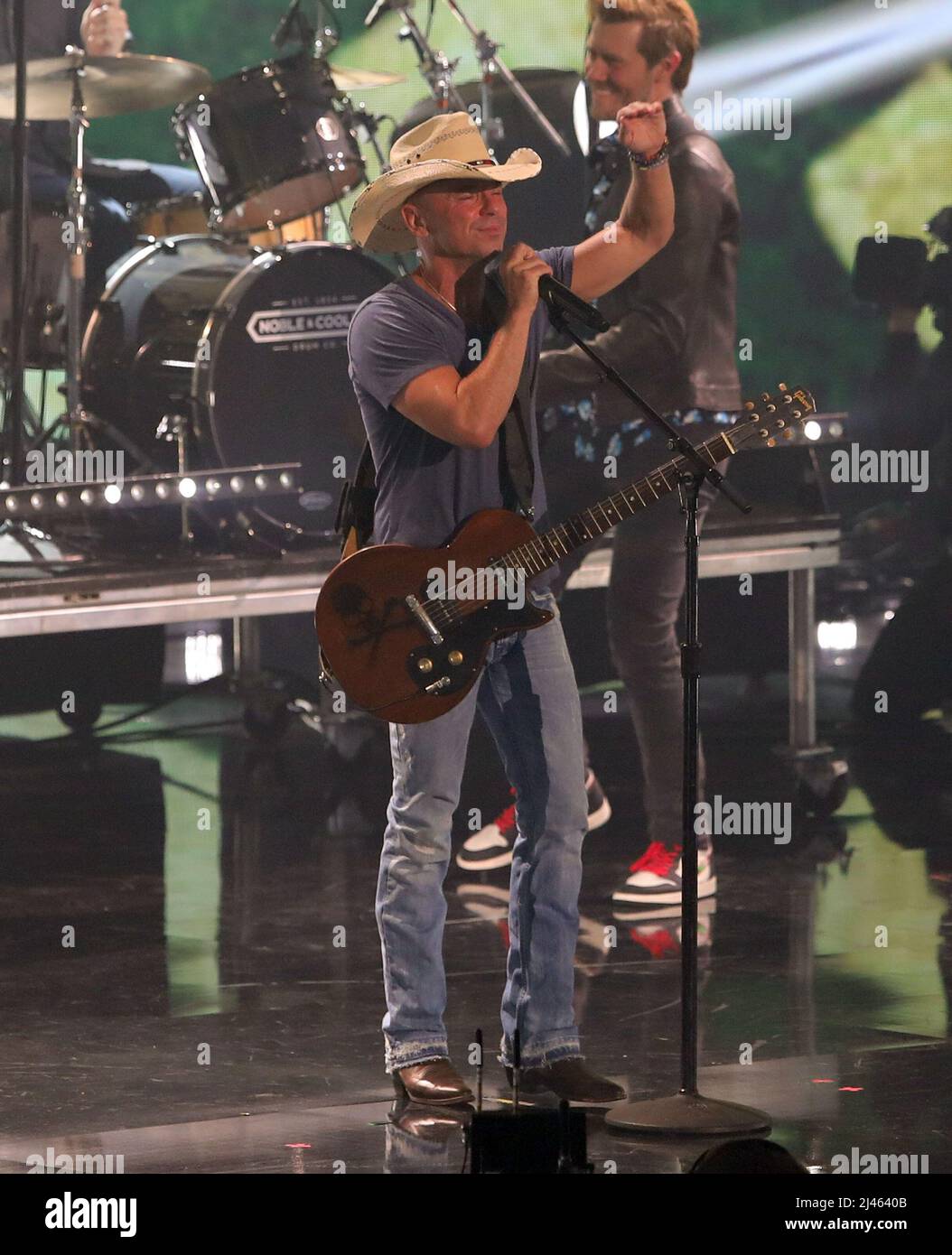 Kenny Chesney on stage for 2022 CMT (Country Music Television) Music