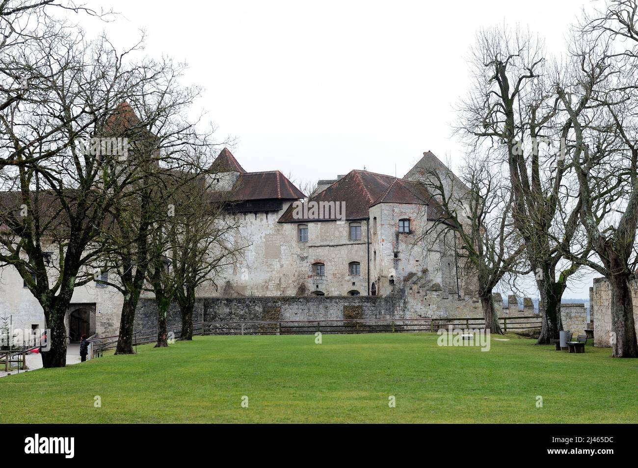 Burghausen Castle,Bavaria, Germany Stock Photo