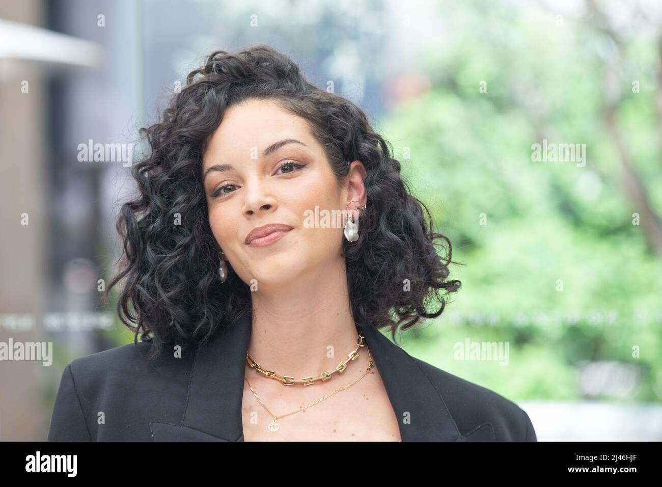 April 12, 2022, Rome, RM, Italy: MaitÃ¨ Yanes attends the photocall of ...