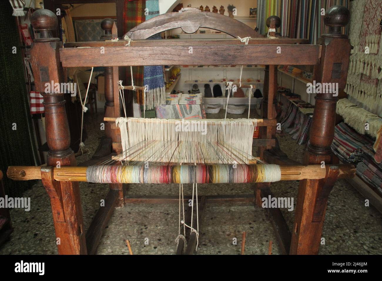 Old loom machine hires stock photography and images Alamy