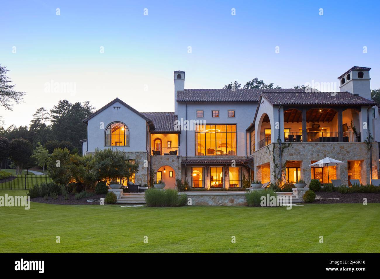 Maturity House Examples Mediterranean Style House Exterior