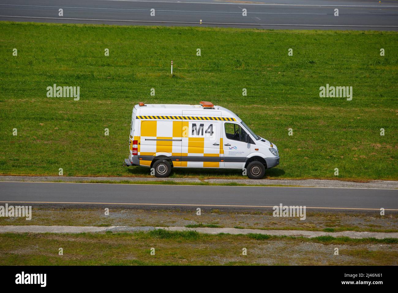 Runway control van hi-res stock photography and images - Alamy