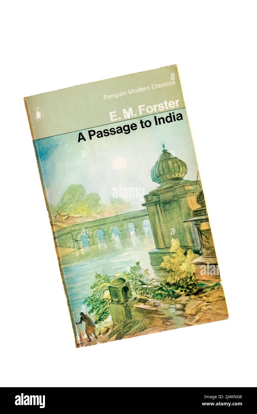 Penguin Classics paperback copy of A Passage to India by E. M. Forster.  First published in 1924. Stock Photo