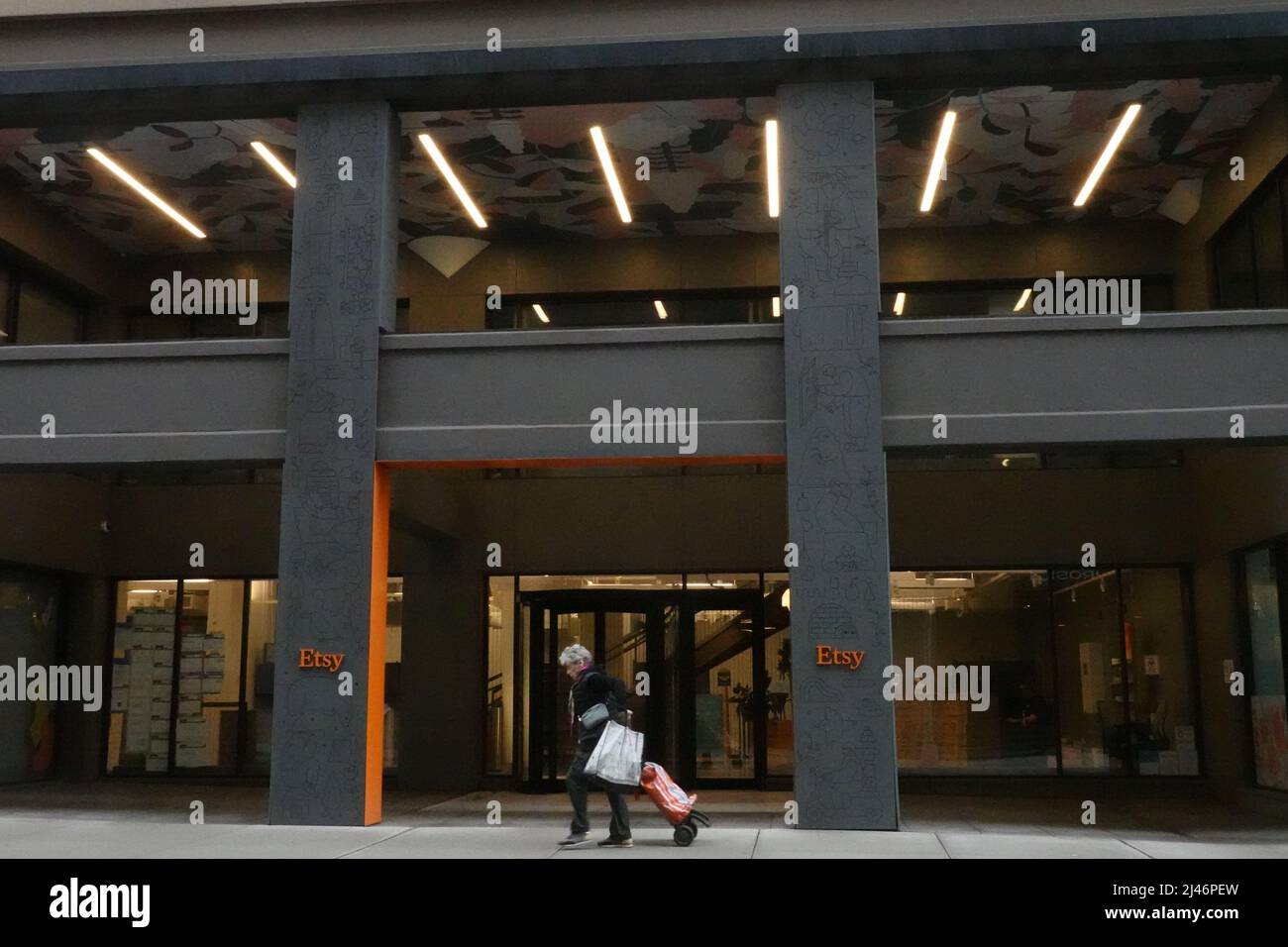 Etsy headquarters, Brooklyn, New York City, United States Stock Photo