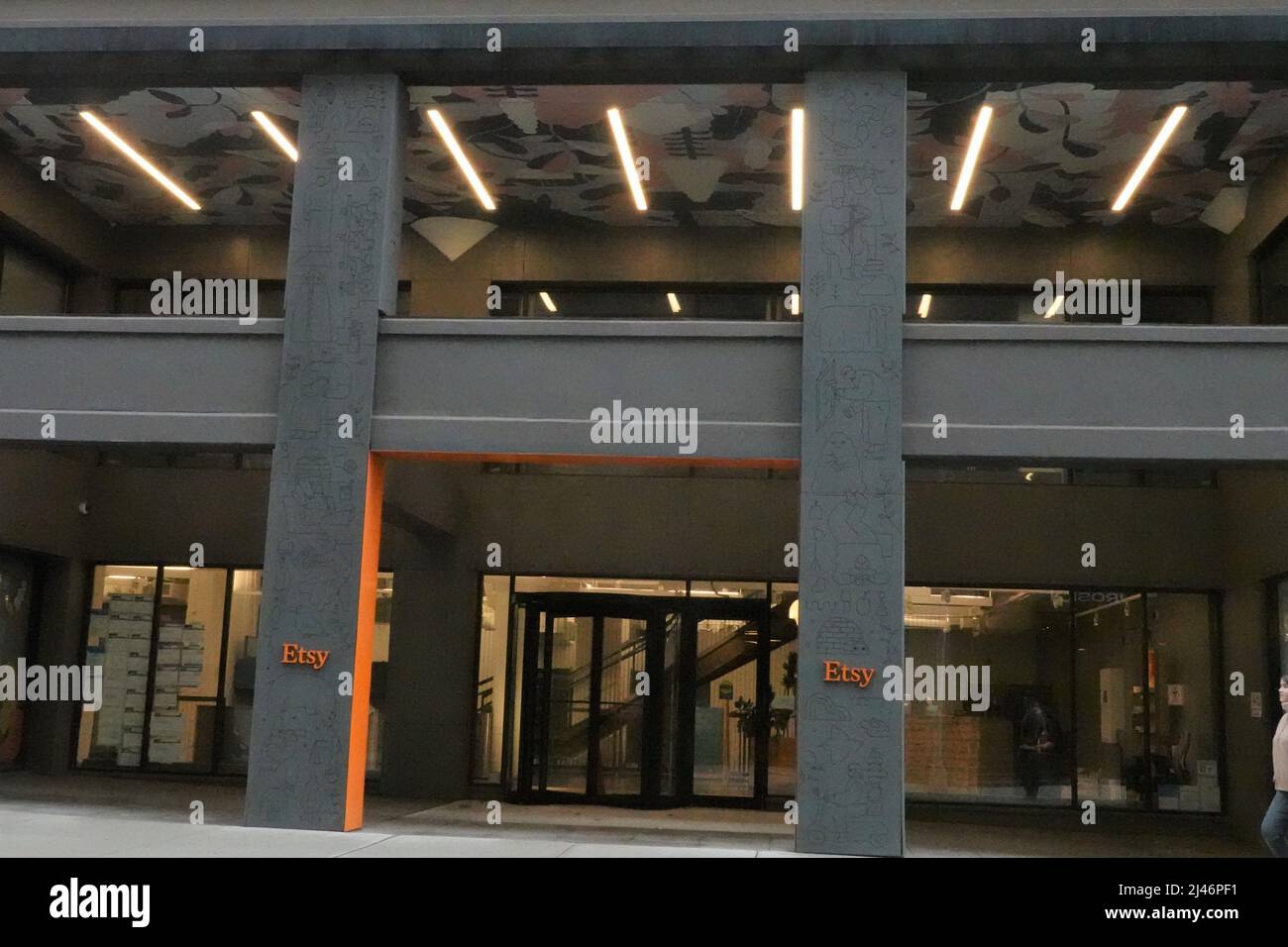 Etsy headquarters, Brooklyn, New York City, United States Stock Photo