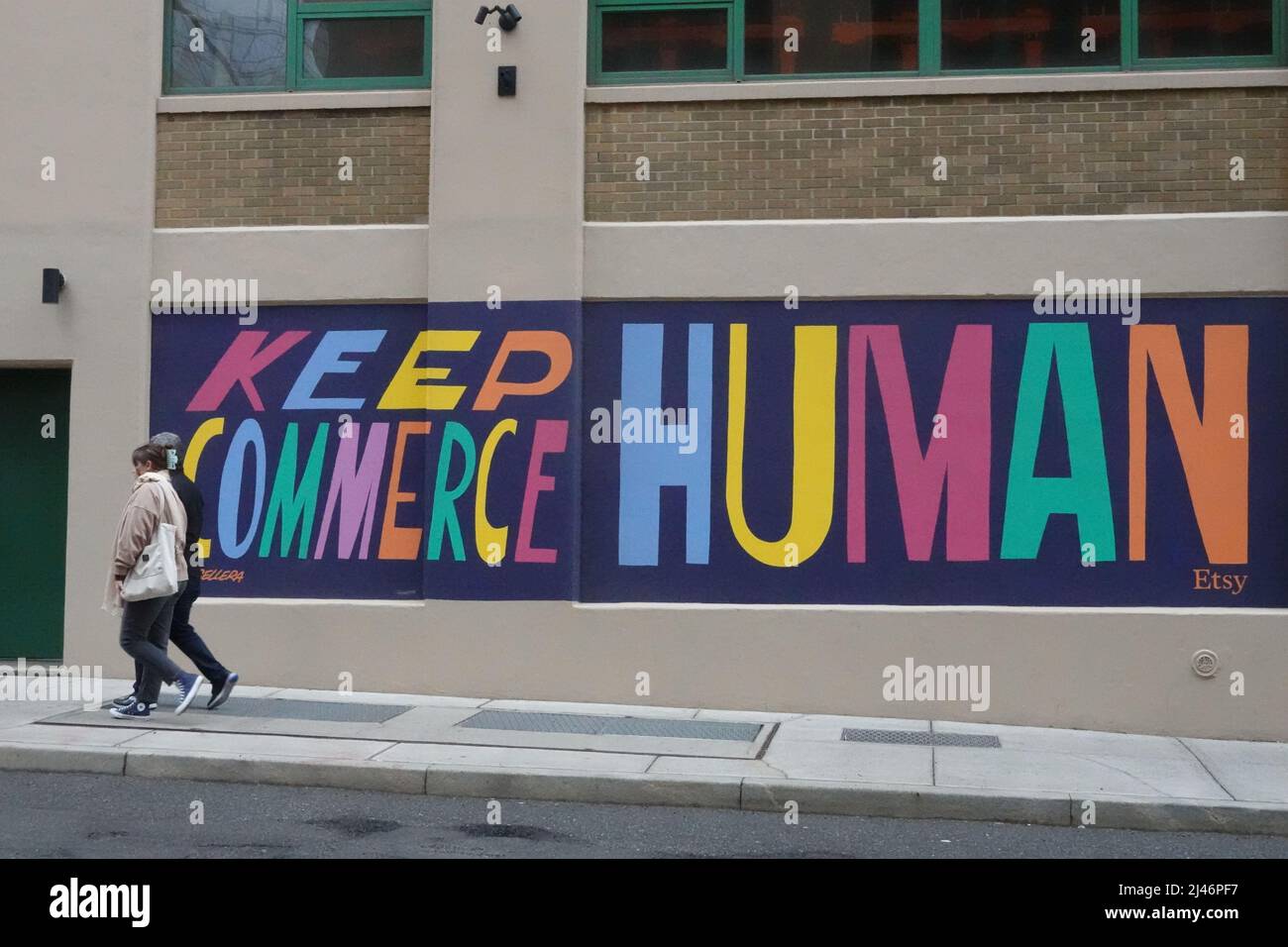 Etsy headquarters, Brooklyn, New York City, United States Stock Photo