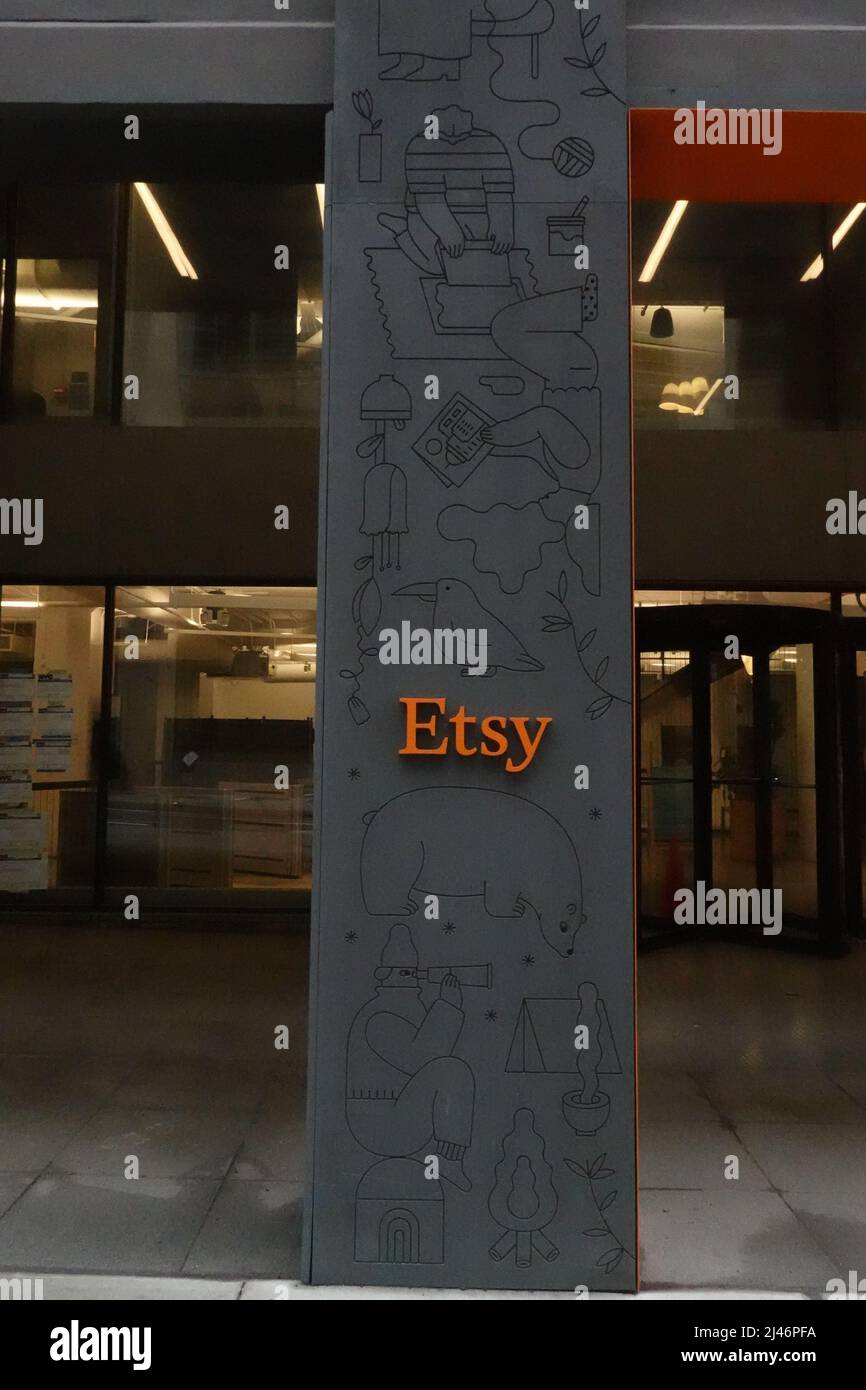 Etsy headquarters, Brooklyn, New York City, United States Stock Photo
