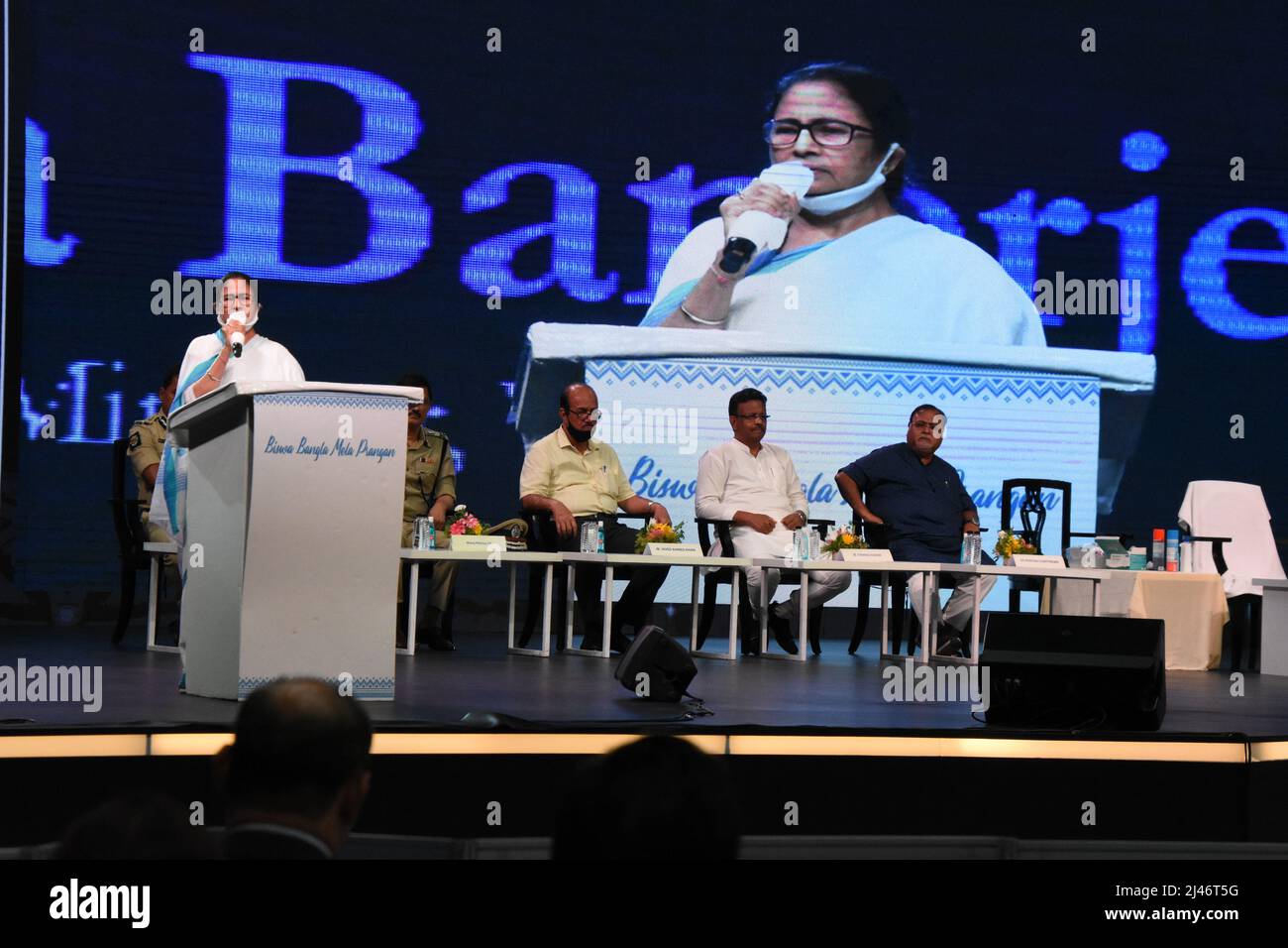 Kolkata, India. 11th Apr, 2022. Mamata Banerjee, Chief Minister of West