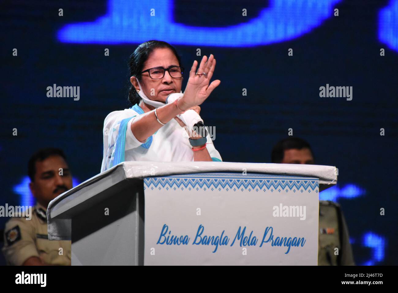 Kolkata, India. 11th Apr, 2022. Mamata Banerjee, Chief Minister of West