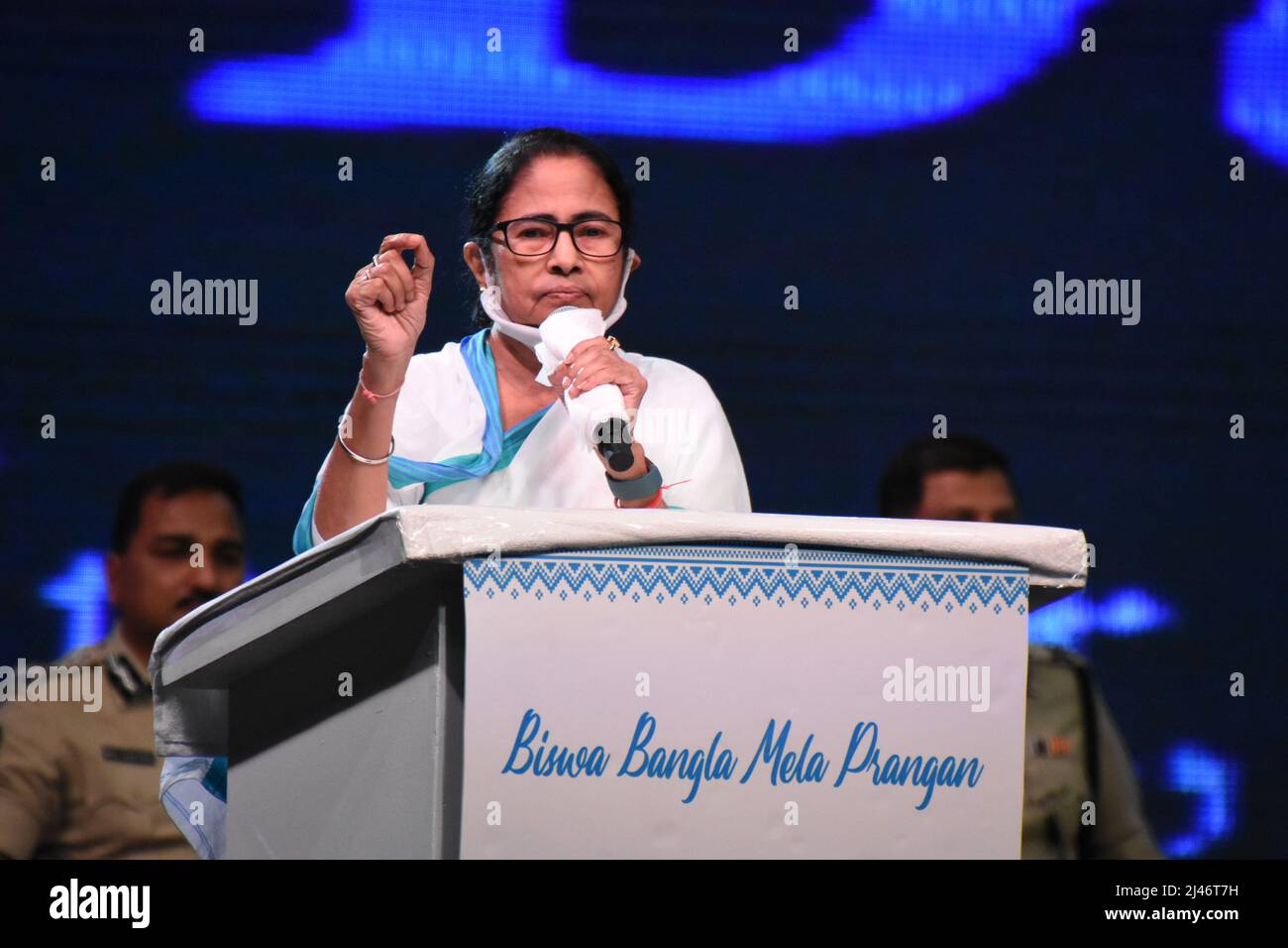 Kolkata, India. 11th Apr, 2022. Mamata Banerjee, Chief Minister of West