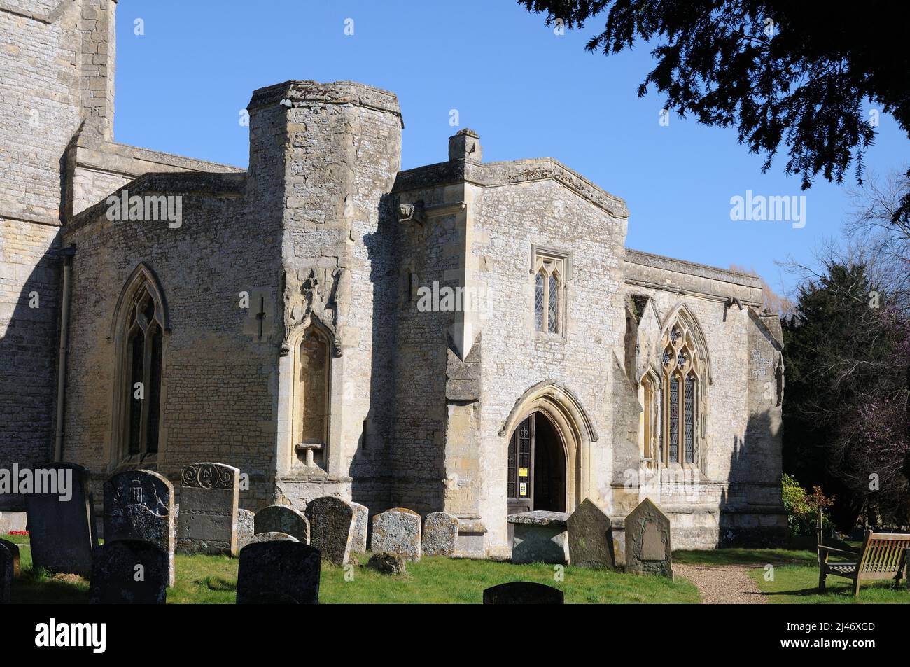 St Mary the Virgin Church, Great Milton, Oxfordshire Stock Photo