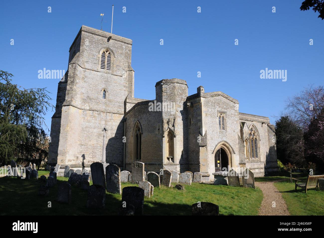 St Mary the Virgin Church, Great Milton, Oxfordshire Stock Photo