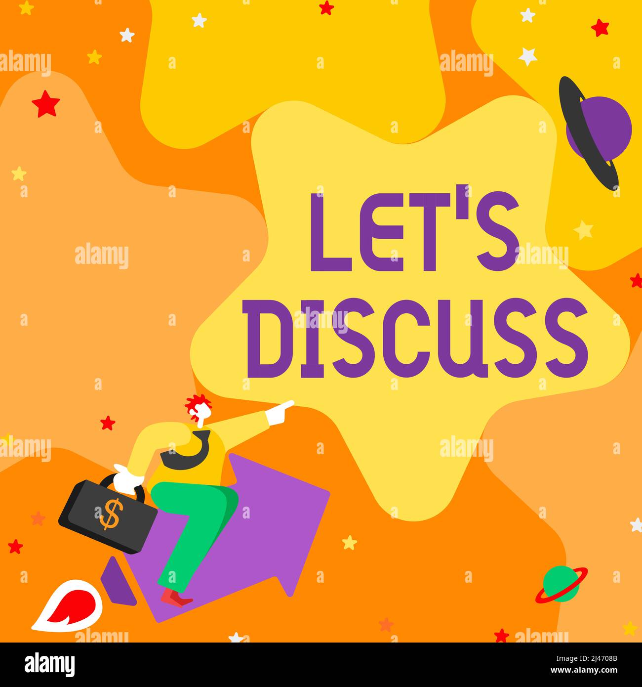 To Discuss Over Inspiration showing sign Let S Discuss. Business idea Permit to Talk ...