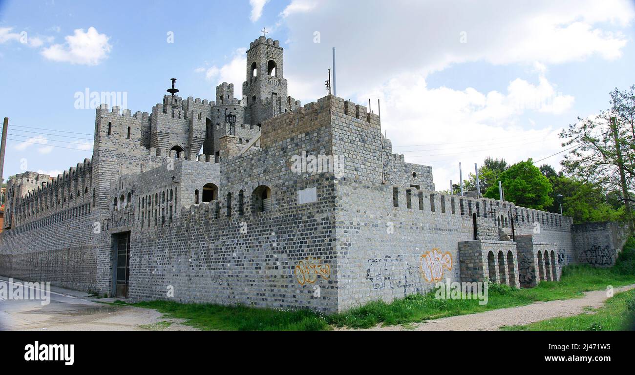 Castle Of Les Fonts De Rub In Tarrasa In The Province Of Barcelona castle-of-les-fonts-de-rub-in-tarrasa-in-the-province-of-barcelona