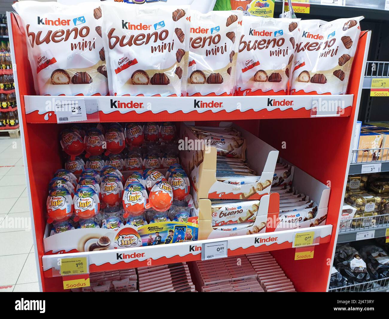Recalled Kinder products still on store shelves