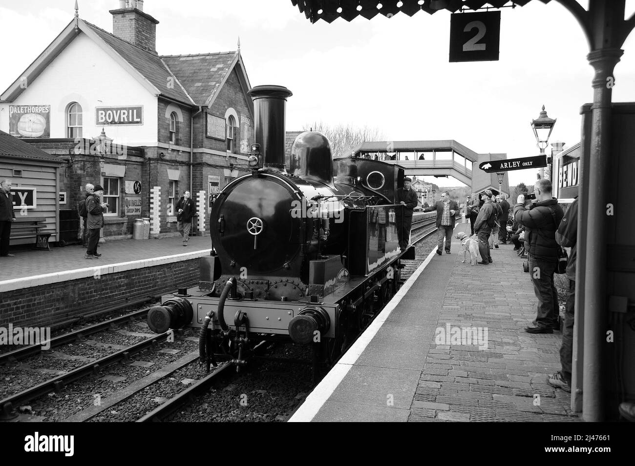 1054 at Bewdley Station Stock Photo - Alamy
