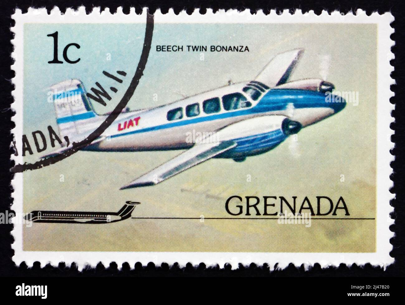 Twin beech bonanza hi-res stock photography and images - Alamy