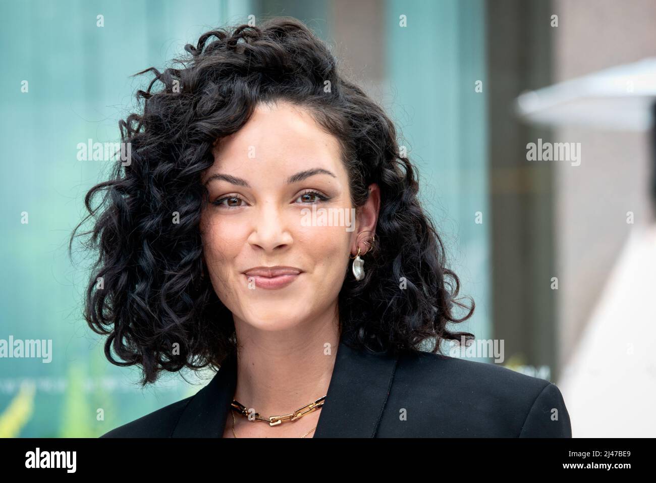 Photocall Il Sesso degli Angeli with cast in Rome Stock Photo