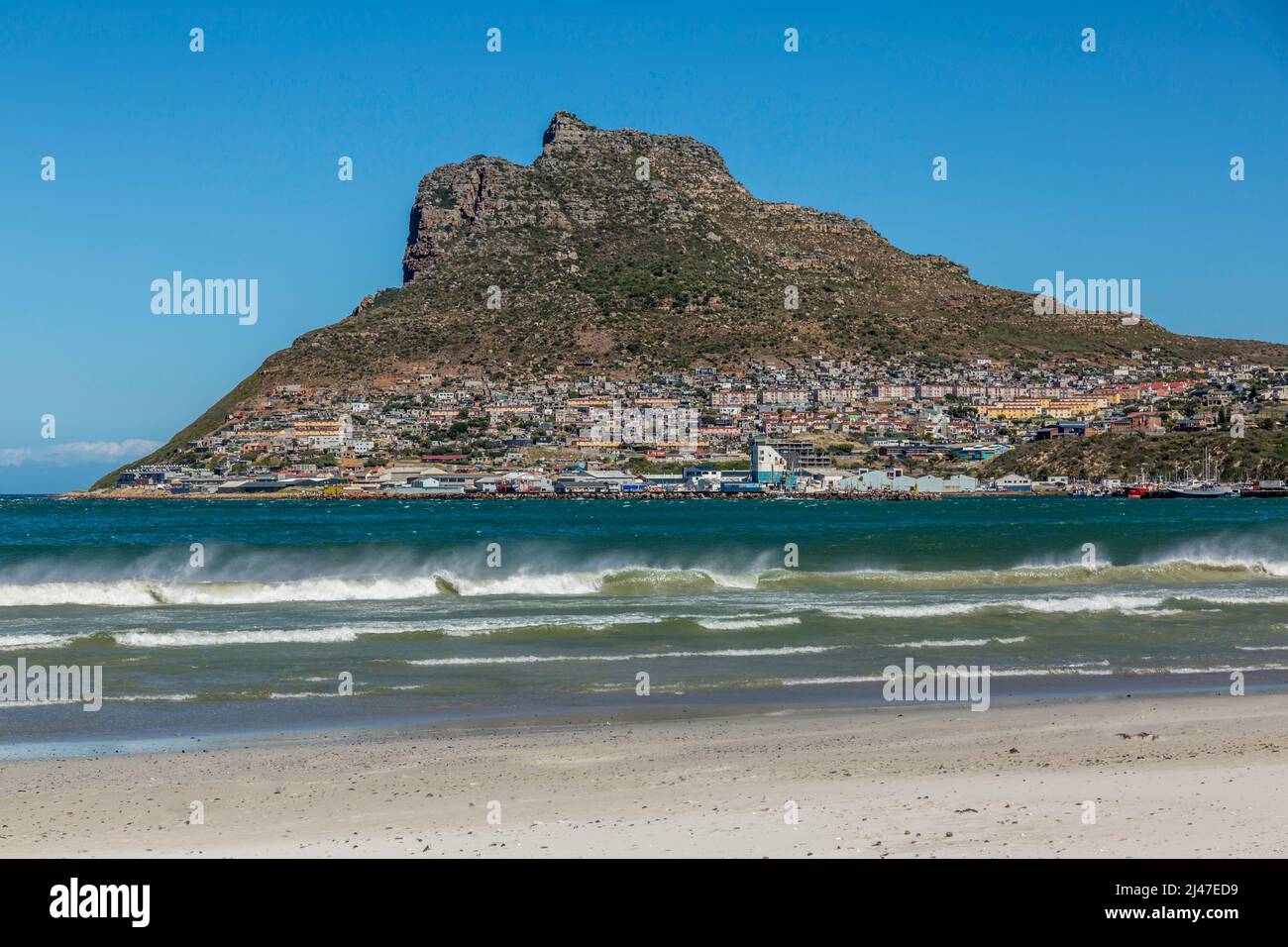 Hout Bay, near Cape Town in South Africa. Stock Photo