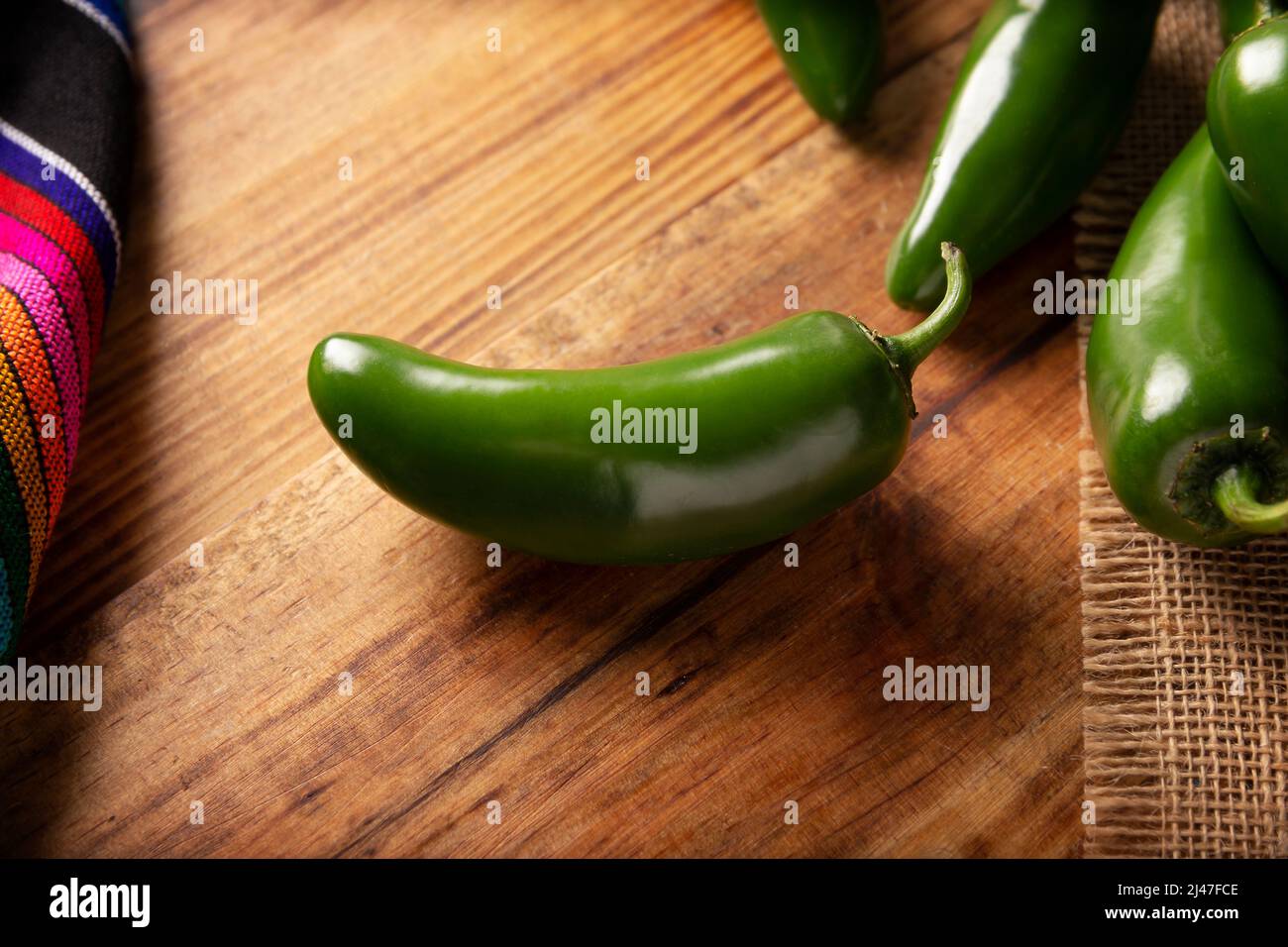 Green mexican pepper hi-res stock photography and images - Alamy