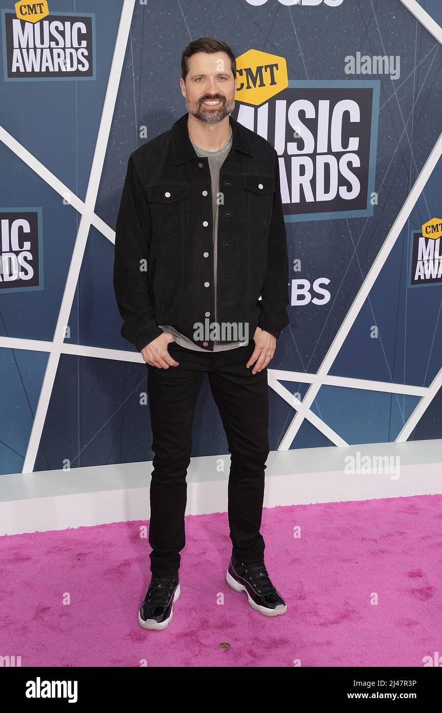 Nashville, USA. 11th Apr, 2022. Walker Hayes attends the 2022 CMT Music ...