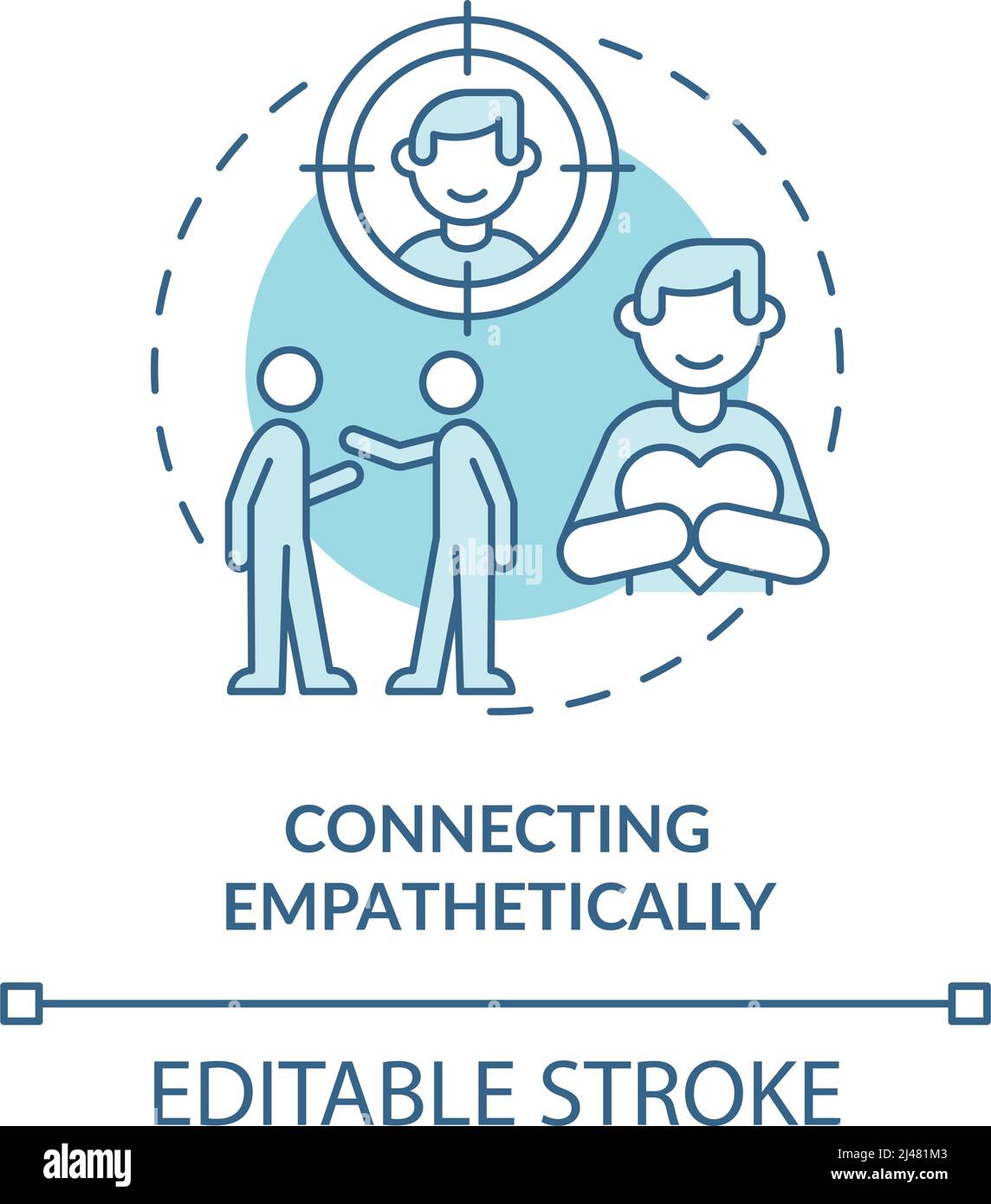 Emotional connect Stock Vector Images - Alamy