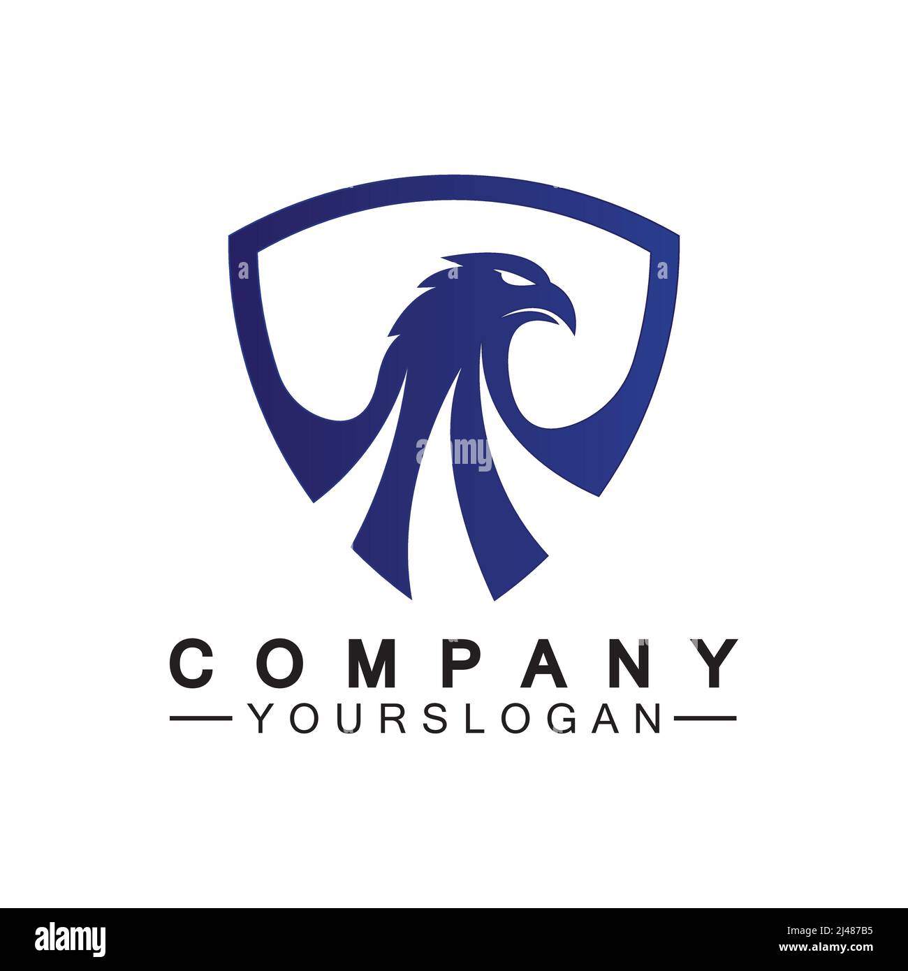 Eagle icon logo design vector template Stock Vector Image & Art - Alamy