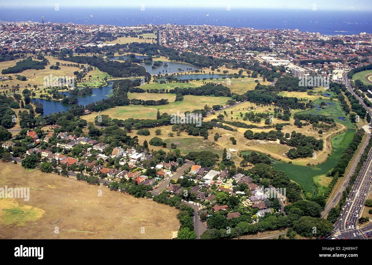 Centennial Park in the eastern suburbs of Sydney, Australia Stock Photo