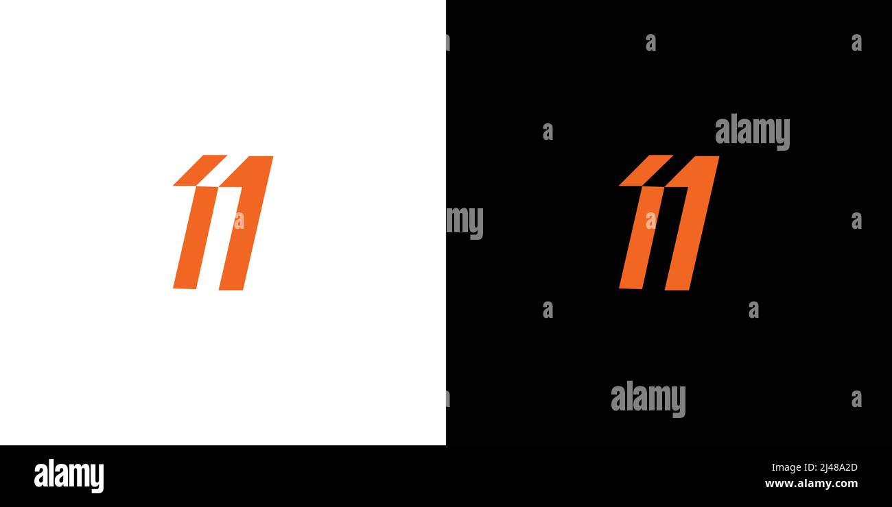 11th logo Stock Vector Images Alamy