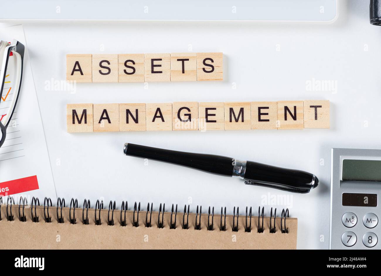 Asset management concept letters hi-res stock photography and images ...