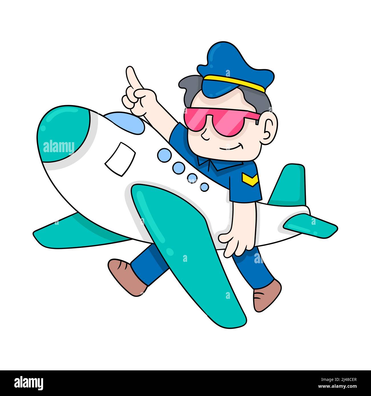 france people clipart and pilots