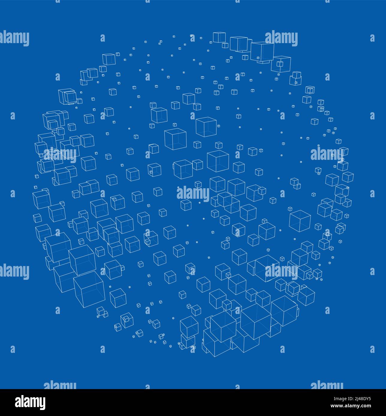 Vector abstract sphere background Stock Vector Image & Art - Alamy
