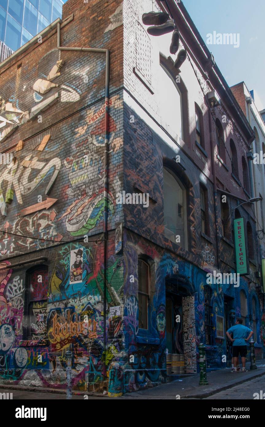 Street art, Melbourne, Australia Stock Photo Alamy